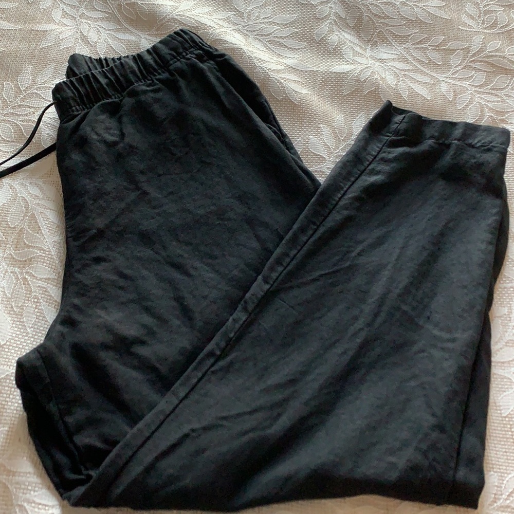 Casual loose ankle length pants -